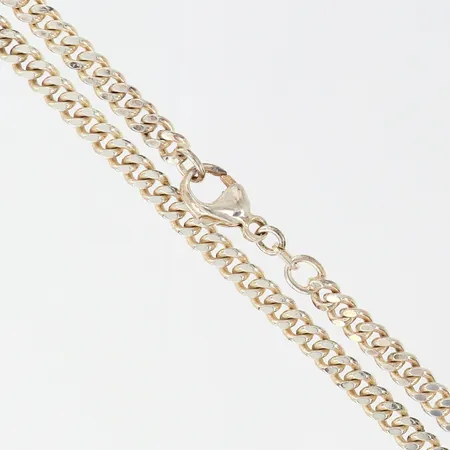 Kedja Pansar, längd: 45cm, bredd: 4,2mm, GHA, silver 925/1000 Vikt: 20,7 g