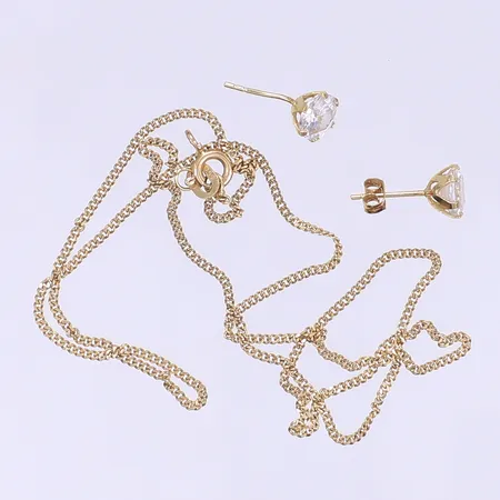 Diverse defekt guld 18K Bruttovikt: 3.3g Vikt: 3 g