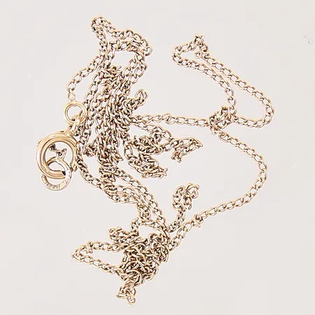 Kedja Pansar, defekt, 14K Vikt: 1,5 g