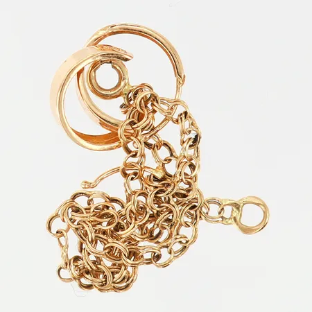 Diverse smycken, defekta, 18K Vikt: 2,6 g