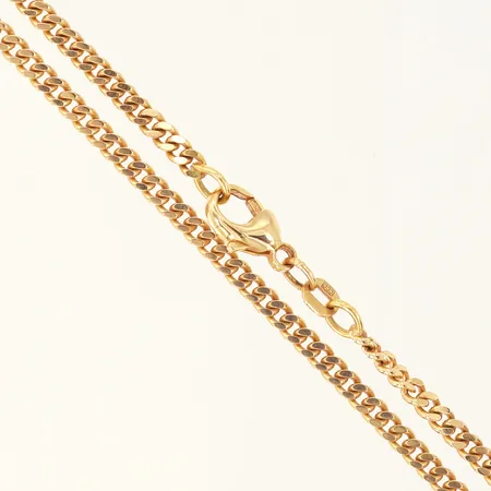 Kedja Pansar, längd: 46cm, bredd: 2,8mm, Balestra, 18K  Vikt: 13,7 g