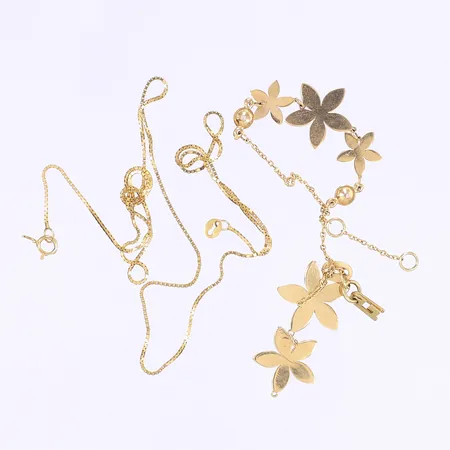 Diverse defekt guld 21K Vikt: 7 g