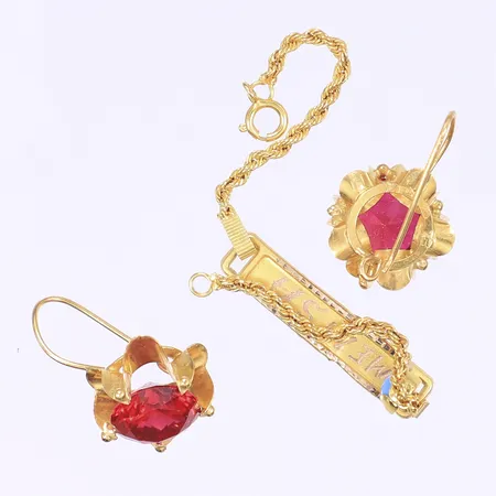 Diverse guld defekt 14K Bruttovikt: 6,2g Vikt: 6,2 g