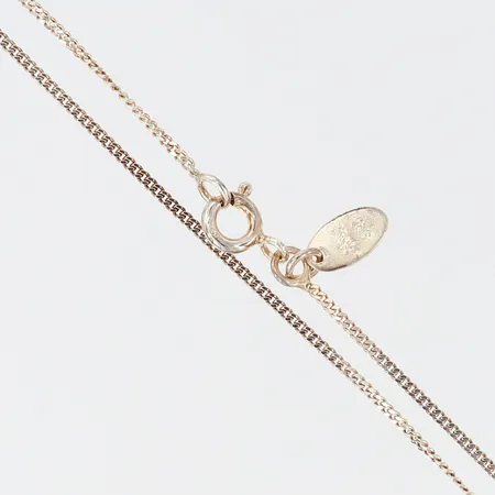 Kedja Pansar, längd: 38cm, bredd: 1,1mm, GHA, silver 925/1000 Vikt: 1,8 g