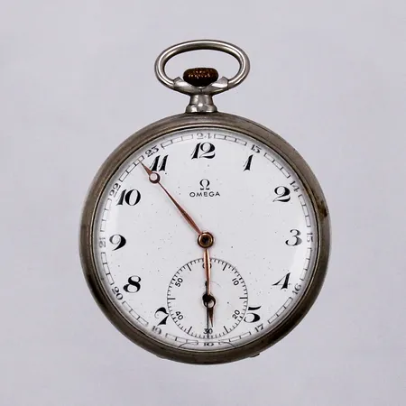 Fickur Omega, Ø ca 47mm, metall, boettnr 9919656, verknr 9028224, bucklig boett, inga tillbehör 