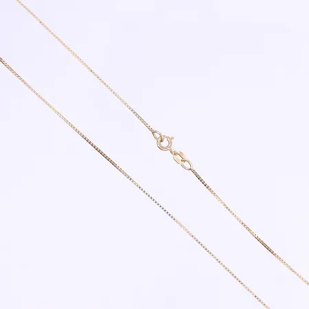 Halskedja Venezia längd 41cm bredd 1mm 18K Vikt: 2,3 g