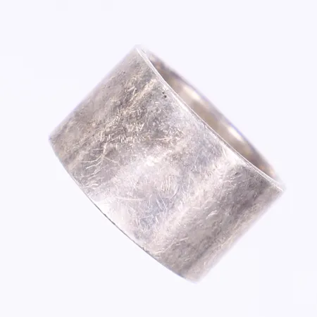 Ring slät stl 17 bredd 13mm silver 825/1000 Vikt: 13,5 g