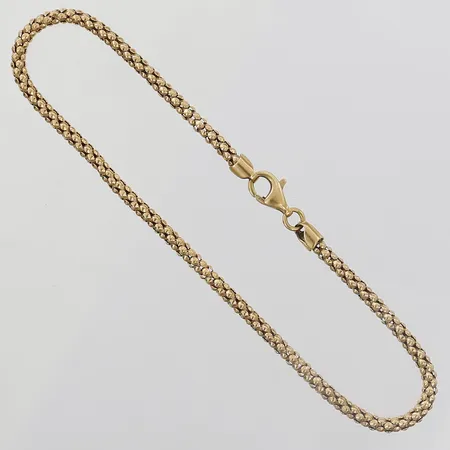 Armband, längd 20cm, bredd 2mm, 18K guld Vikt: 4,9 g