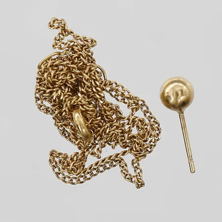 Diverse guld, defekt, 18K Vikt: 2,4 g