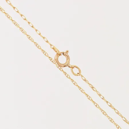 Kedja, längd 49cm, bredd 0,5mm, 10K  Vikt: 0,5 g