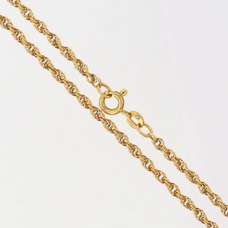 Kedja Cordell, längd: 46cm, bredd: 2mm, 18K  Vikt: 6,4 g