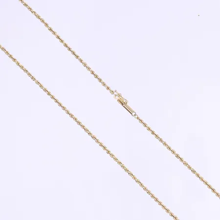 Halskedja Cordell 41cm, bredd 2mm, 14K Vikt: 4,9 g