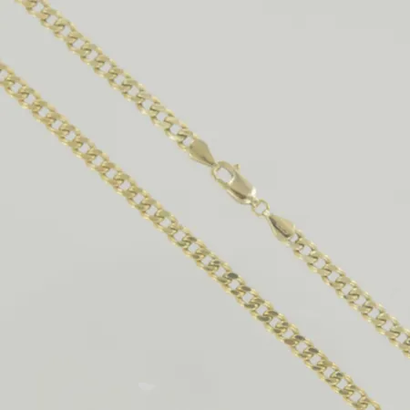 Halskedja pansar, längd 48,5 cm, bredd 3,7mm 18K Vikt: 7,5 g