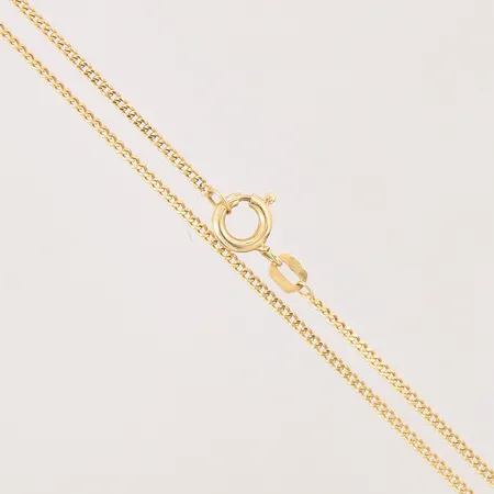 Kedja Pansar, längd: 49cm, bredd: 1,2mm, 18K  Vikt: 3,1 g