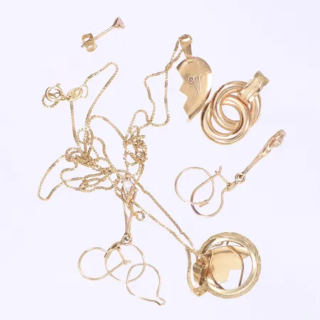 Diverse guld defekt 14K Vikt: 6,7 g