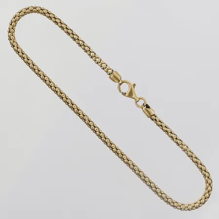 Armband, längd 20cm, bredd 2mm, 18K guld Vikt: 5,1 g