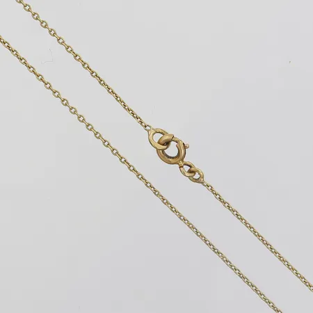 Kedja Ankar, längd: 40cm, bredd: 1mm, 18K guld. Vikt: 1,7 g