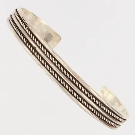 Armring med dekor, Ø 66mm, justerbar, 925/1000 Vikt: 18,6 g