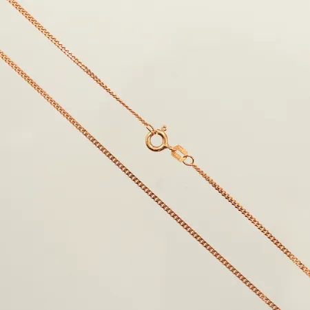 Kedja Pansar, längd 40cm, bredd 1,5mm, 18K Vikt: 3,9 g