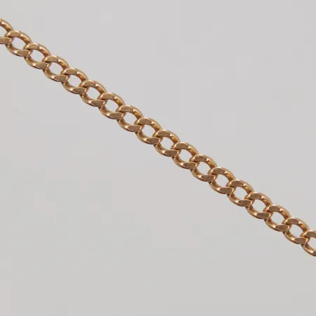 Kedja, Pansar, 61cm, bredd 3mm, GHA, skeva länkbitar, 18K Vikt: 19,6 g