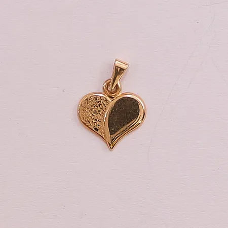 Hänge "Hjärta", 10mm, 18K 0,4g.