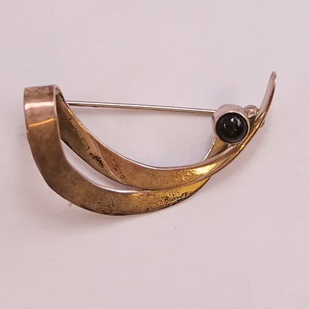 Brosch, 46x27mm, TM-60, Mexico, 925/1000 Silver 5,9g.