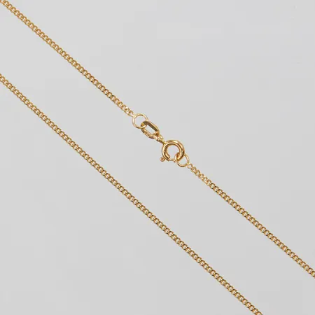 Kedja, Pansar, längd: 38,3cm, bredd: 1,3mm, GHA, 18K Vikt: 2,9 g