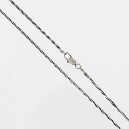 Kedja, 43cm, bredd 1,5mm, silver 925/1000 Vikt: 3,9 g