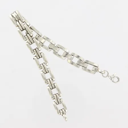 Armband, 19,5cmm, bredd: 9mm, silver 925/1000  Vikt: 33,3 g