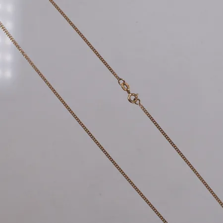 Kedja Pansar, längd 42cm, bredd 1,5mm, Balestra, 18K Vikt: 4 g