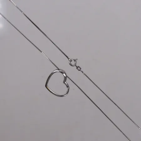 Kedja med hänge42cm, bredd: 1mm, 925/1000 silver Vikt: 5,4 g