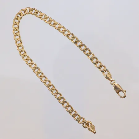 Armband Pansar 21,5cm bredd 5mm, ihålig, GHA, 18K Vikt: 6,9 g
