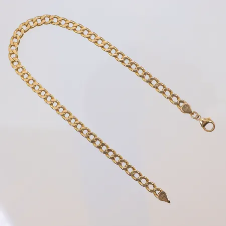 Armband Pansar 23cm bredd 4mm, GHA 18K Vikt: 7,8 g