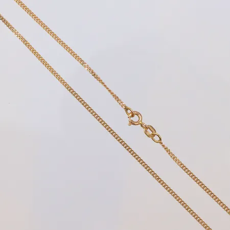 Kedja Pansar 41,5cm bredd 1mm, Balestra 18K Vikt: 3,9 g