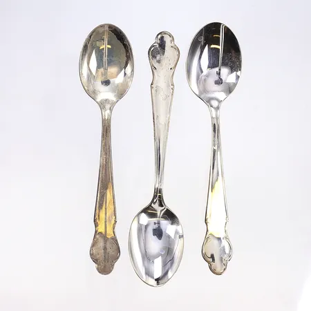 3 teskedar, 12cm, silver 830/1000 Vikt: 48,4 g