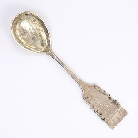 Sked, 15,5cm, tillv. Karl Stenudd 1928, silver 830/1000 Vikt: 26,7 g