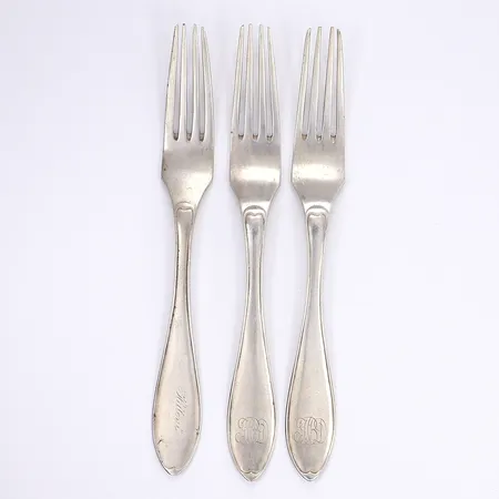 3 gafflar, 18,5m, silver 830/1000 Vikt: 160 g