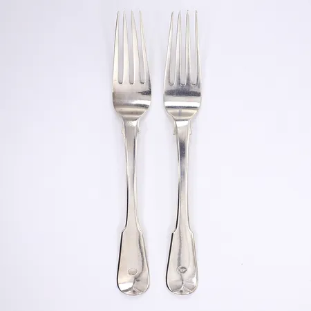 2 gafflar, 20,5cm, silver 830/1000 Vikt: 152 g
