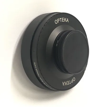 Optik fisheye- adapter, Opteka Titanium Series 0.3X HD Super Fisheye Lens, skruvas i skruvgänga framför lins på samma sätt som ett filter, Ø58mm, stötskador, saknar en skruv som håller fast motljusskydd Vikt: 0 g