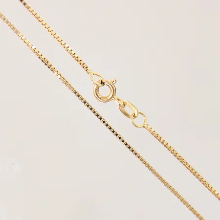 Kedja Venezia, längd 40,5cm, bredd 1mm, 18K  Vikt: 3,1 g