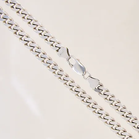 Kedja Pansar, längd 50cm, bredd 7mm, silver 925/1000 Vikt: 60,3 g