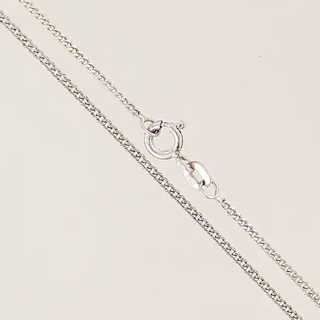 Kedja Pansar, längd 36,5cm, bredd 1,5mm, GHA, silver 925/1000  Vikt: 2,4 g