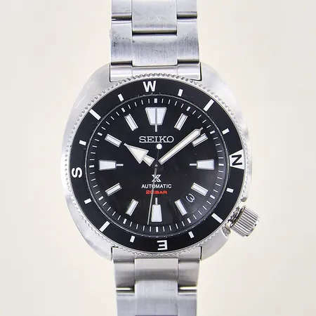 Herrur Seiko Prospex Divers 200m, stål, automatisk, ref-nr: 4R35-04Y0, serie-nr: 163780, Ø42mm, datum, safirglas, trög vridring, repig stållänk, inga tillbehör Vikt: 0 g