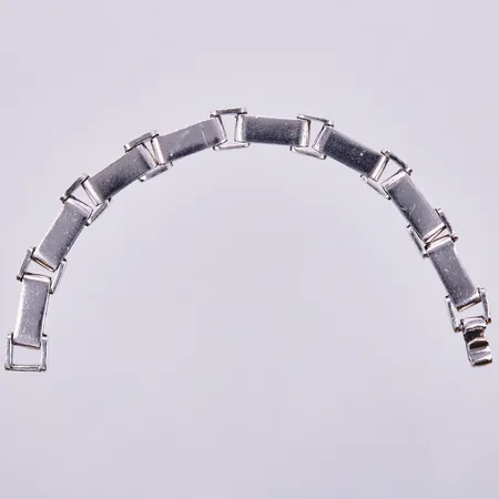 Armband, längd: ca 20,5cm, bredd: ca 10mm, 925/1000, silver Vikt: 47,6 g