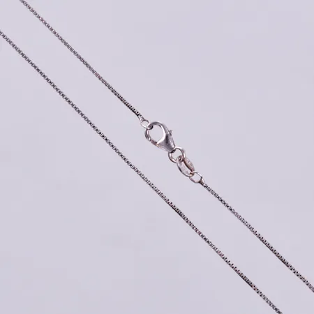 Kedja Venezia, längd ca 43cm, bredd ca 1mm, silver Vikt: 1,9 g