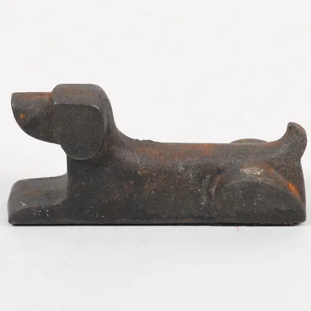Smörhund, Gunnar Cyrén, Nobel, Gense, gjutjärn, längd 10,5cm.  Vikt: 0 g