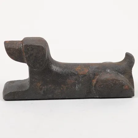 Smörhund, Gunnar Cyrén, Nobel, Gense, gjutjärn, längd 10,5cm.  Vikt: 0 g