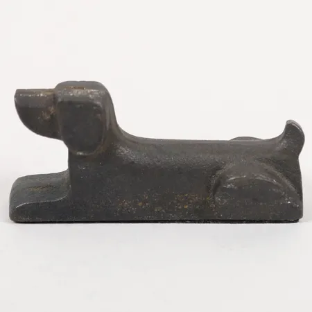 Smörhund, Gunnar Cyrén, Nobel, Gense, gjutjärn, längd 10,5cm.  Vikt: 0 g