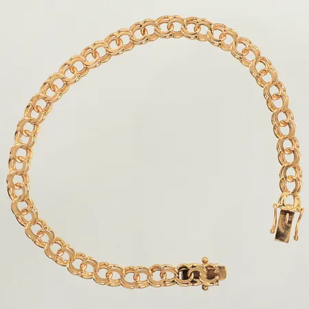 Armband Bismarck, bredd 6,2mm, längd 20cm, Svedbom & Co AB, år 2003, 18K Vikt: 13 g