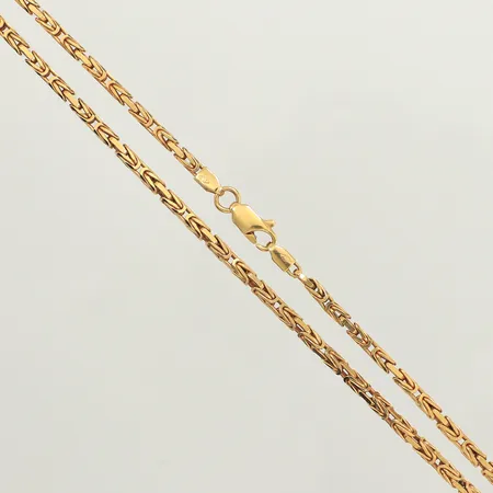 Kedja Kejsarlänk, längd 44cm, bredd 2,3mm, 18K  Vikt: 19,3 g